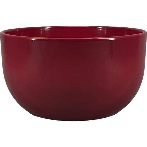 Floran Schaal boule d26h14cm wijnrood