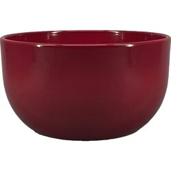 Floran Schaal boule d26h14cm wijnrood