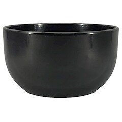 Floran Schaal boule d26h14cm zwart