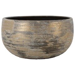 Floran Schaal funchal d29h14cm bruin