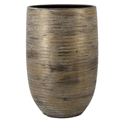 Floran Vaas funchal d26h40cm bruin