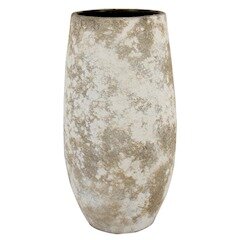 Floran Vaas sines d17/22h40cm antiek wit