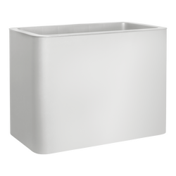 Florus Jive Terras Hoog 80 - Wit - L 39 x B  x H 60 cm -  - 100% gerecycled