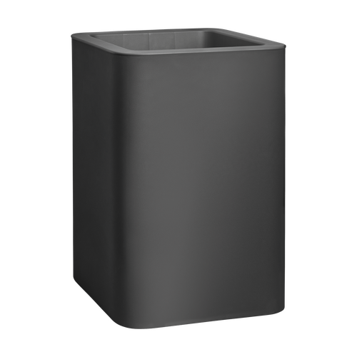 Florus Jive Vierkant Hoog 40 - Antraciet - Ø 39 x H 60 cm -  - 100% gerecycled