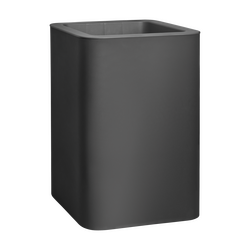 Florus Jive Vierkant Hoog 40 - Antraciet - Ø 39 x H 60 cm -  - 100% gerecycled