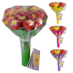 Flower Bouquet with lollipops