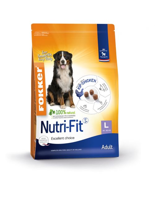 Fokker Dog Nutri-Fit L (30-80 kg) 2,5 kg.