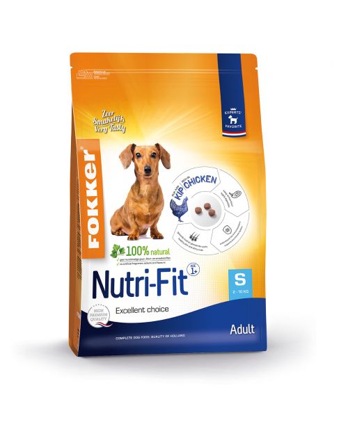 Fokker Dog Nutri-Fit S (2-10 kg) 2,5 kg.