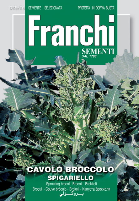 Fr Broccoli bloeiend, Cavolo Broccolo Spigariello 25/26