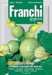 Fr Courgette, Zucchino Tondo Chiaro Di Nizza 146/18