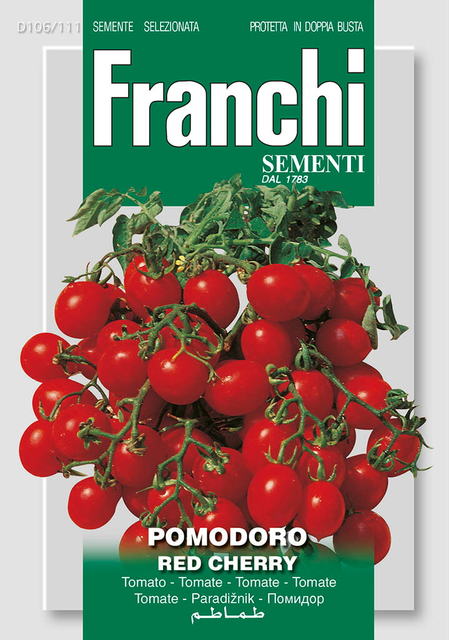 Fr Tomaat, Pomodoro Red Cherry 106/111 - afbeelding 1