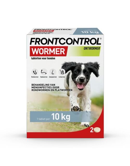 Frontline Frontcontrol Hond - Apotheek - 2 tab 0.5 - 20 Kg S-M