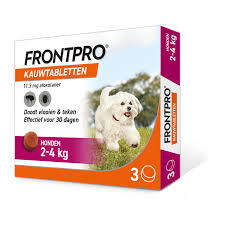 FRONTPRO Hond s 2-4 kg 3tabl