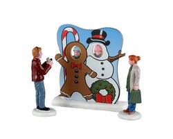 Lemax Frosty Photo Op, Set Of 3