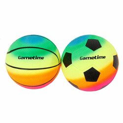 Gametime pvc voetbal/basketbal d10 