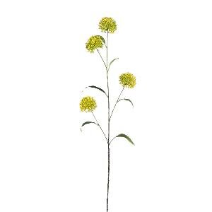 PTMD Garden Flower Yellow allium spray