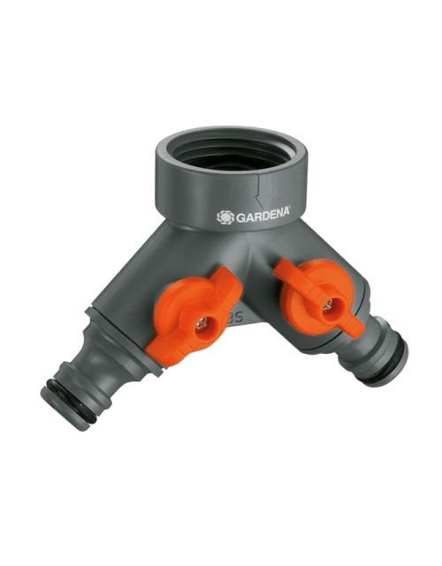 Gardena 2-weg waterverdeler 26,5 mm - afbeelding 1