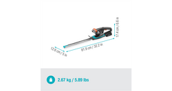 Gardena accu heggenschaar easycut 40/18v p4a set - afbeelding 4