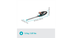 Gardena accu heggenschaar easycut 40/18v p4a solo - afbeelding 4