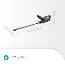 GARDENA Accu Heggenschaar EasyCut 55/18V P4A Set - afbeelding 2