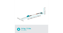 Gardena accu telesc.heggenschaar ths 42/18v p4a set - afbeelding 4