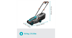 Gardena accugrasmaaier PowerMax 32/18v P4A solo - afbeelding 3