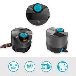 Gardena Aquaprecise bewatering op zonne-energie gazon bovengronds - afbeelding 2