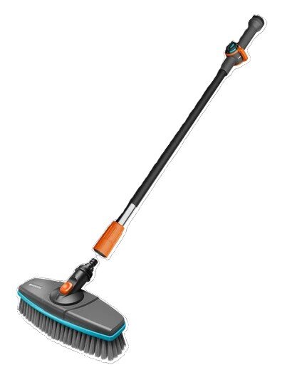Gardena Cleansystem reinigingsset met steel zacht - afbeelding 1