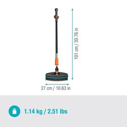 Gardena Cleansystem reinigingsset met steel zacht - afbeelding 4