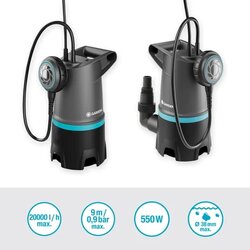 Gardena dompelpomp 20000 basic 2 in 1 voor vuil water - afbeelding 2