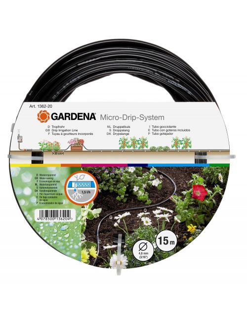 Gardena Druppelbuis 4.6mm 15m - afbeelding 1