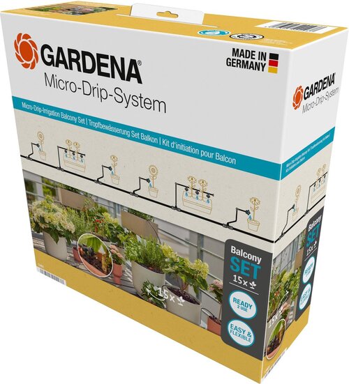 Gardena Micro-Drip system Start set balkon - afbeelding 1