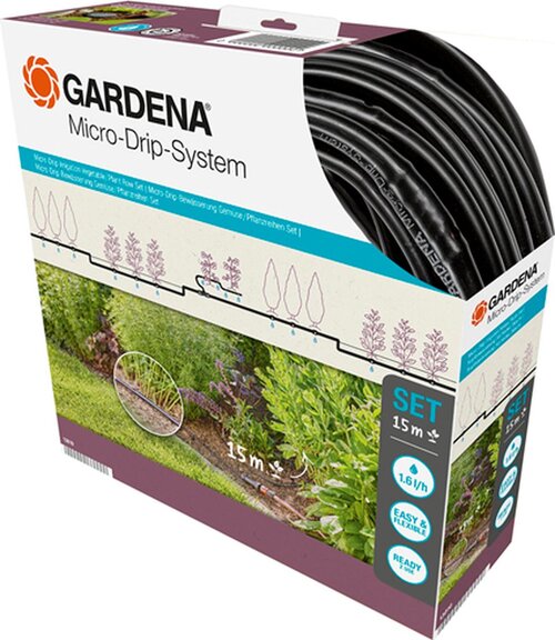 Gardena Micro-Drip System start set gewassen en plantenrij - afbeelding 1