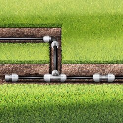 Gardena Pipeline-Sprinkler aanvoerbuis 25mm-25m - afbeelding 2