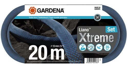 Gardena Textielslang liano Xtreme 20m set Ø13mm - afbeelding 1