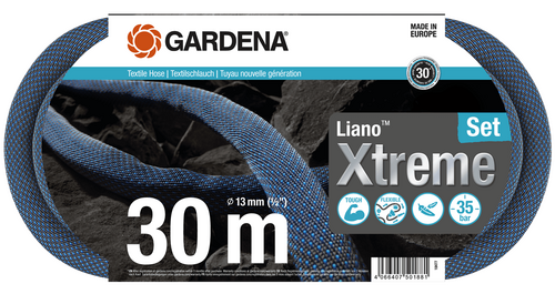 Gardena Textielslang liano Xtreme 30m set Ø13mm - afbeelding 1