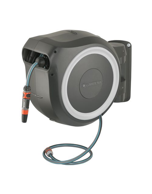 Gardena Wandslangenbox 25 rollup m/l wit