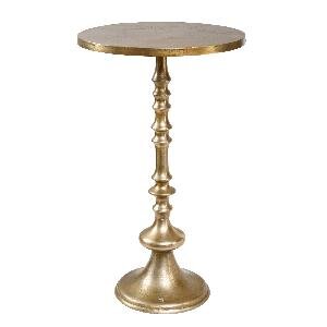 PTMD Gemma Champagne alu sidetable round L