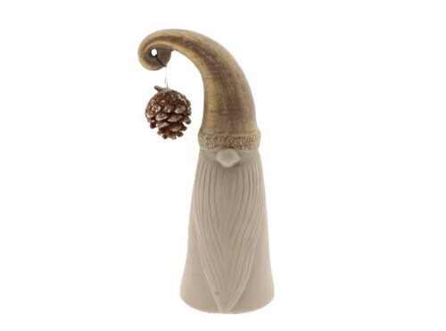 Gnoom kessy cone l11b7.5h22cm bruin