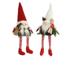 Decoris Gnoom pe leaf body w long legs 2col ass