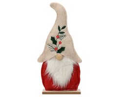 Decoris Gnoom polyester pinewood nose, on rectange base fsc mix 70%