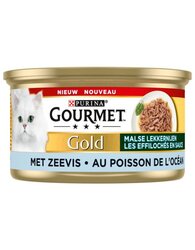 Gourmet Blik malse lekkernijen zeevis 85g