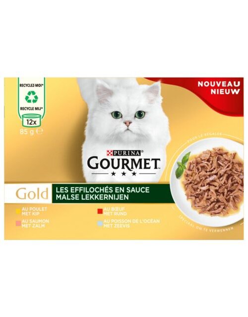 Gourmet Malse lekkernijen kip/zalm/rund/zee