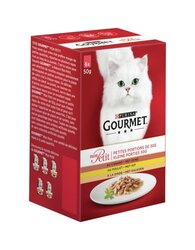Gourmet Mon petit pouch gevogelte 6x50g