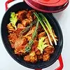 Grand Feu Geëmailleerd gietijzeren casserole - ovaal 5,6 ltr. - rood - afbeelding 3