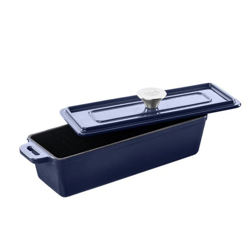 Grand Feu Geëmailleerde gietijzeren bakvorm - 1,7 ltr. - blauw