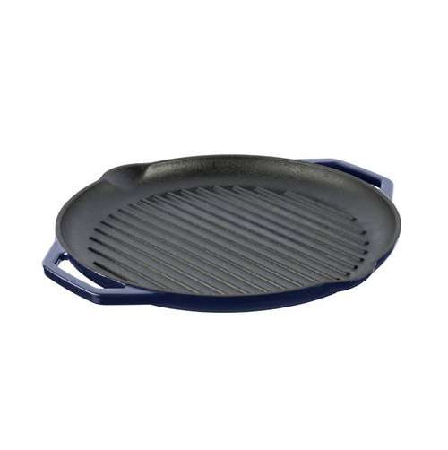 Grand Feu Geëmailleerde gietijzeren grillpan - blauw