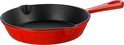 Grand Feu Geëmailleerde gietijzeren pan - 15,5 cm. - rood - afbeelding 2