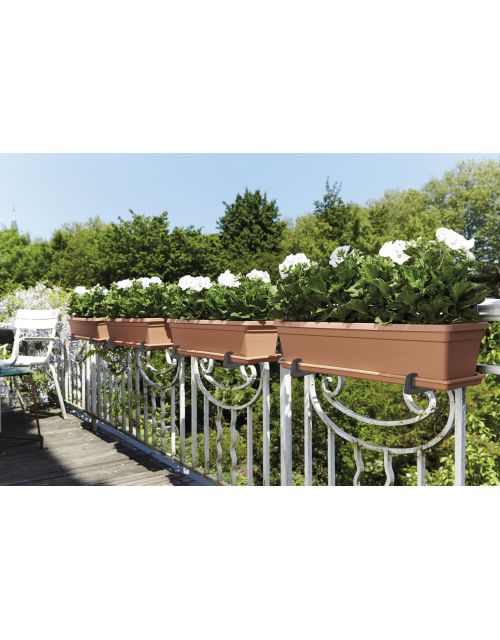 elho green basics balkonbak 50cm mild terra - afbeelding 1