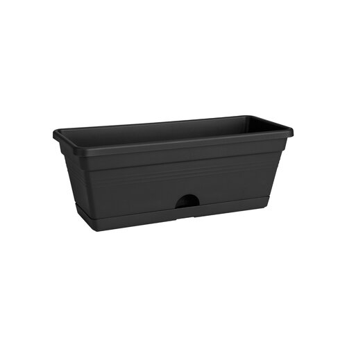 elho green basics balkonbak mini 30cm living black - afbeelding 1